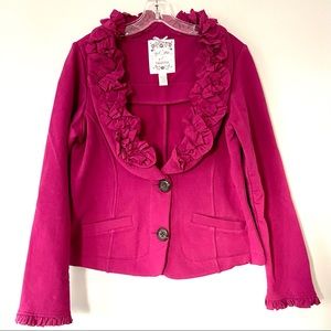 Nick & Mo Ruffled Jacket